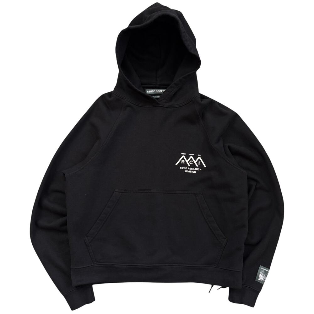 Reese Cooper Boxy Hoodie Black Sz Small Made in USA